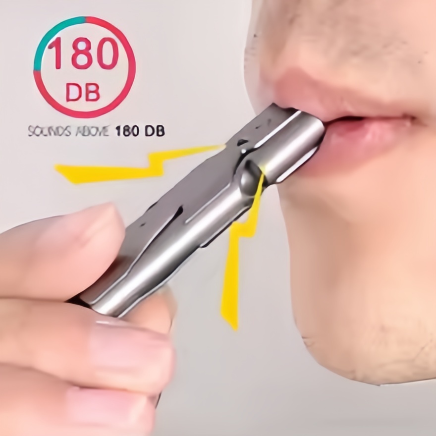 Survival Whistle Keychain Emer - Emergency Whistle Loud recension och pris