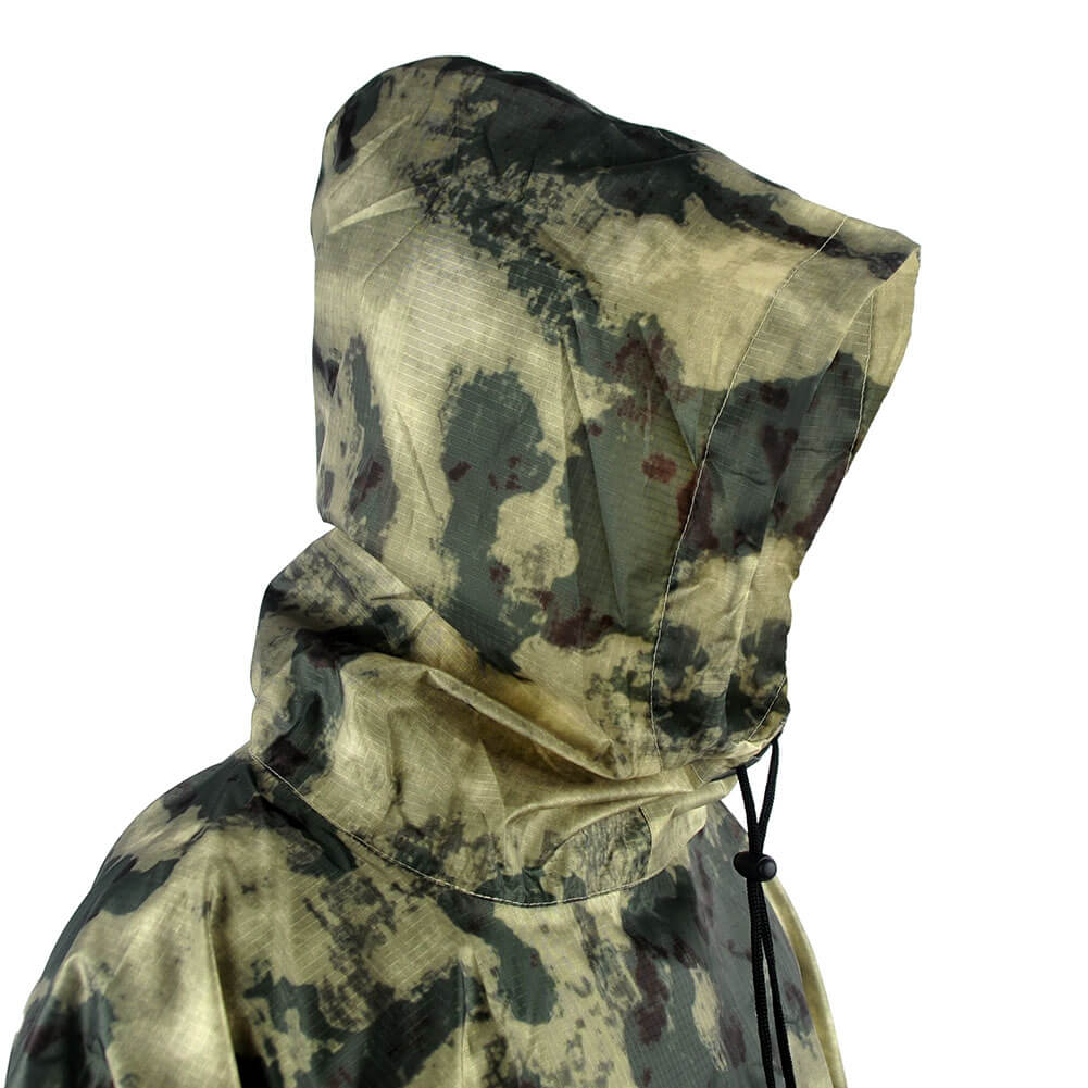 MENFLY ATFG Moss Camouflage Ta - Emergency Poncho Rain recension och pris