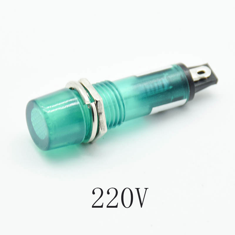 5Pcs 220V 12V 24V DC Mounting  - Signal Panel Orange recension och pris