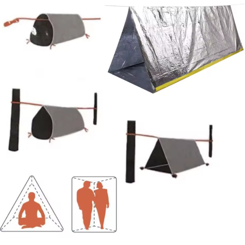Portable 2‑Person Emergency Su - Emergency Mylar Tent recension och pris