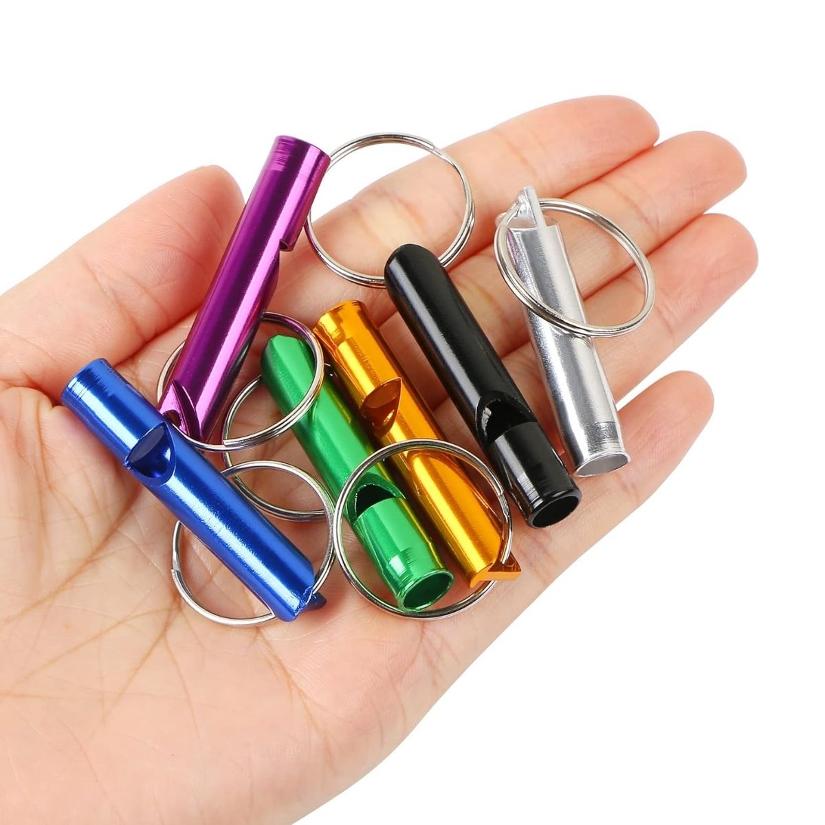 7Pcs Random Colors Emergency W - Emergency Whistle Loud recension och pris