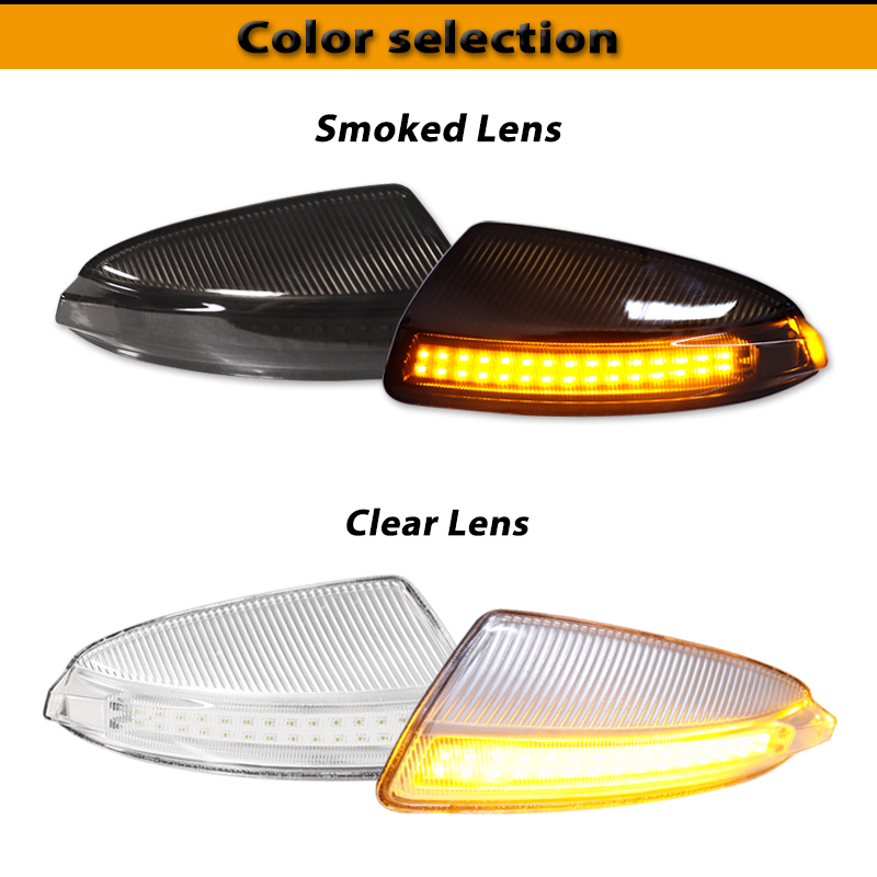LED Dynamic Turn Signal Light  - Signal Panel Orange recension och pris