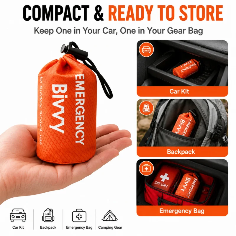Emergency Sleeping Bag, PE Alu - Bivy Bag Emergency recension och pris